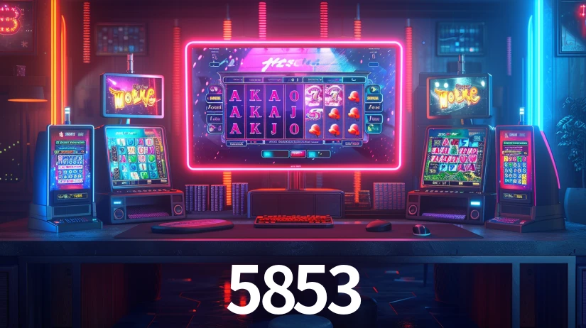 Sinta a adrenalina dos jogos de cassino com 5853